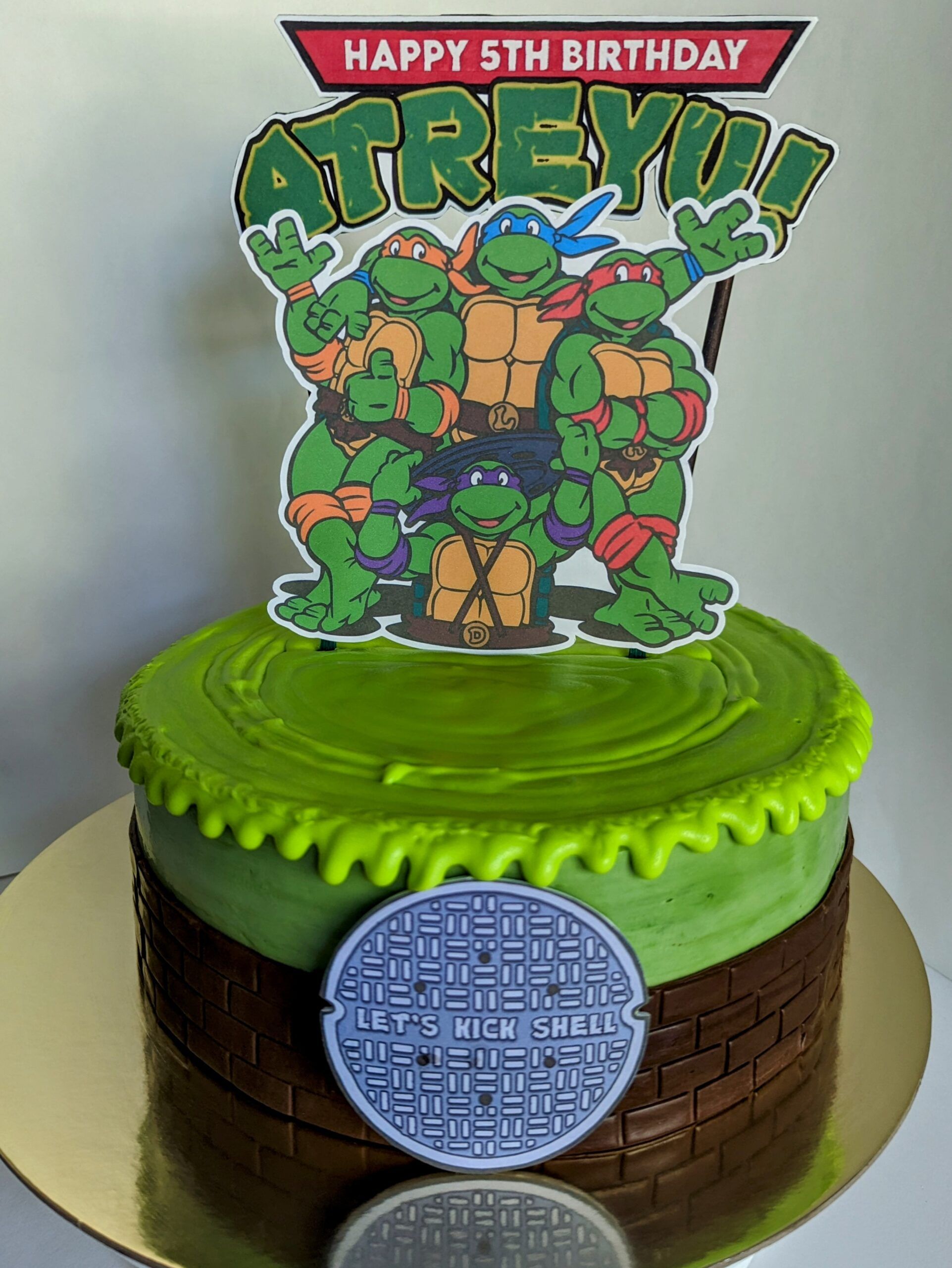 Teenage Mutant Ninja Turtle Cake