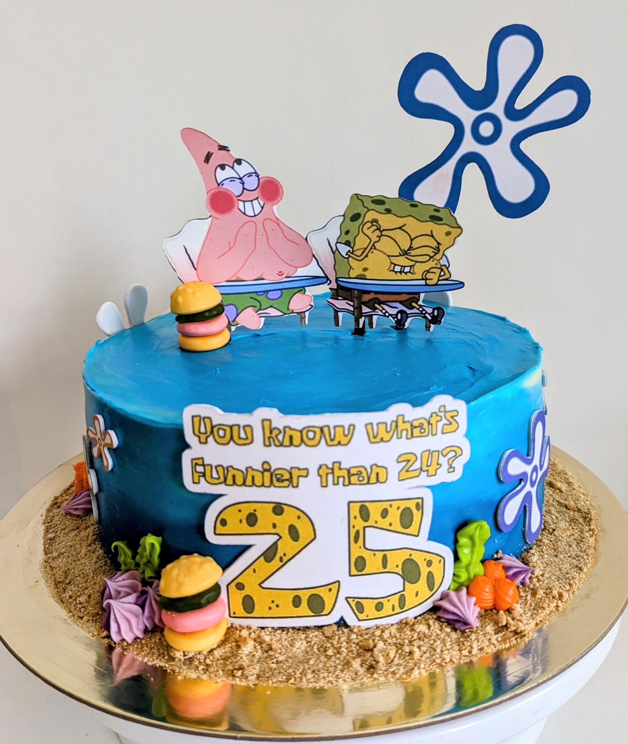 Spongebob Birthday Cake