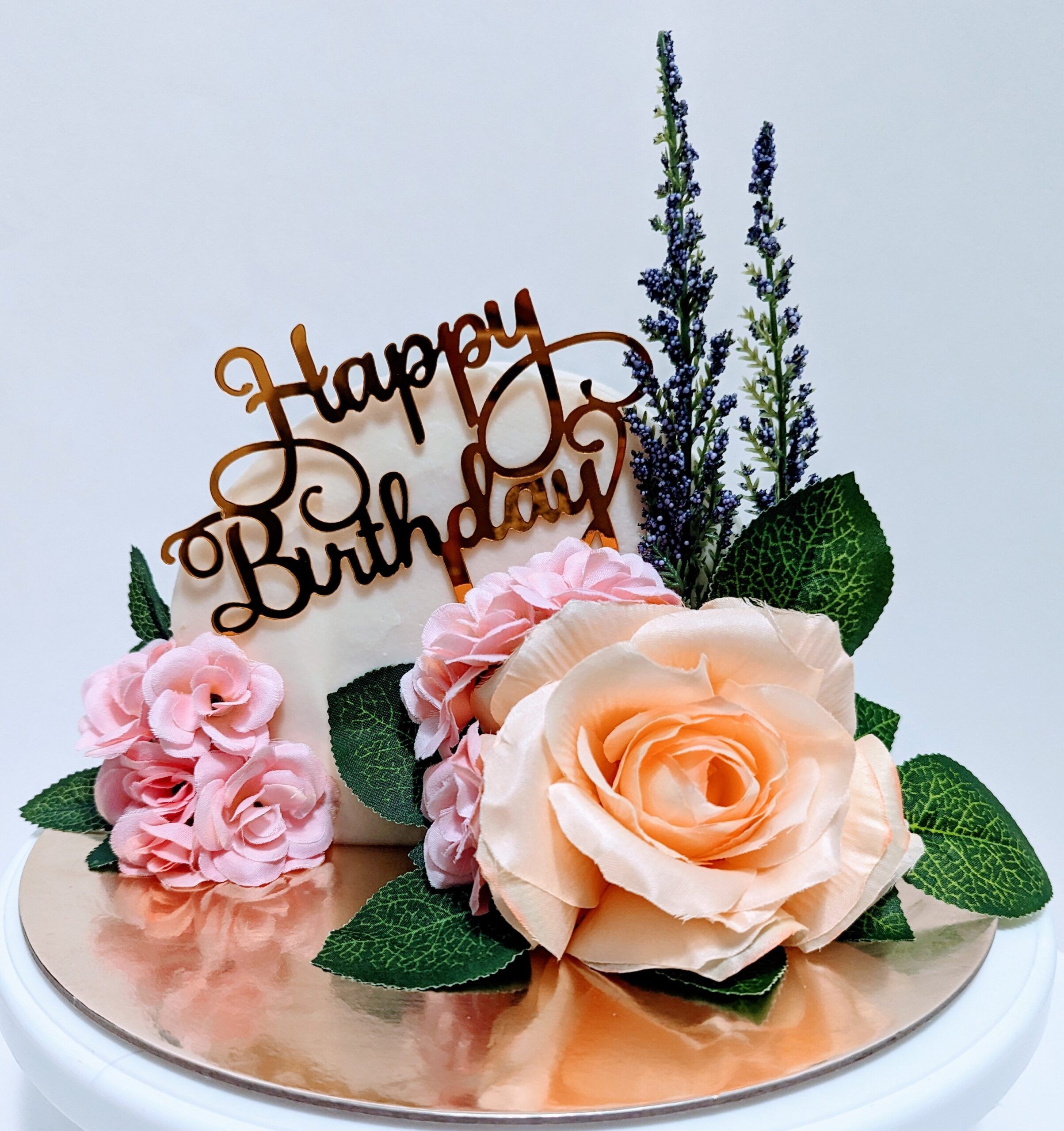 Floral Birthday Cake